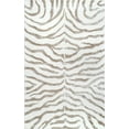 thumbnail image 2 of nuLOOM Zebra Hand Tufted Plush Wool Area Rug, 6', Gray, 2 of 2