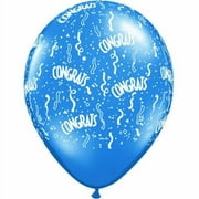 11" Congrats Around Contemporary Balloons (10 ct)