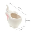 thumbnail image 6 of BESTOYARD Animal Succulent Ceramics Pot 1Pack, 6 of 6