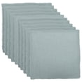 thumbnail image 5 of TEHAUX 12Pcs Dark Grey Decorative Polyester Table Napkins for Wedding Festival and Party Use, 5 of 8