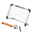 thumbnail image 1 of Kids Soccer Goal Set Backyard Mini Net and Ball Backyard Indoor Mini Net Set Kids Mini White with Bag Soccer Pump, 1 of 9