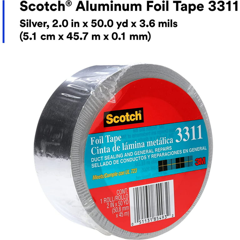 Scotch aluminium 50mm x 50m – Inter Clim 31