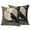 Beige Black, variant on Halloween Outdoor Pillow Covers 16x16 Set of 2,Waterproof Patio Throw Pillowcase Protectors,Horror Bat Crow Full Moon Beige Black Square Decorative Pillow Shams Cushion Covers for Seat Bed Couch Sofa