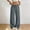 #H-Dark Gray, variant on ZHYou Sweatpants for Women Cotton Linen Baggy Fit Drawstring Wide Leg Elastic High Waist Casual Pull On Jogger Pants,Wine,Size M