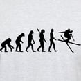 thumbnail image 3 of CafePress - Evolution Ski Light T Shirt - Men's Classic Graphic T-Shirt, 3 of 4