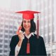 thumbnail image 4 of Adult Graduation Hat With Tassel Solid Color Non-fading High School Bachelor Graduation Hat Cosplay Prop, 4 of 5