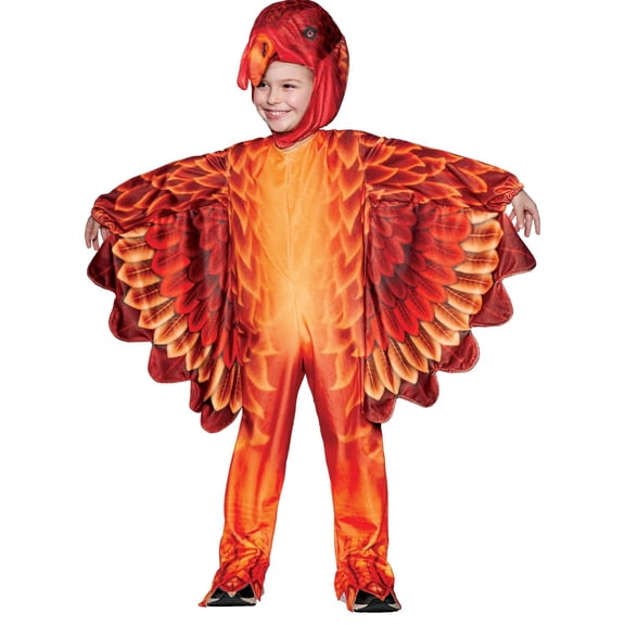 Underwraps Toddler Turkey Printed Costume - Size 2T-4T