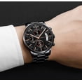 thumbnail image 5 of CRRJU New Fashion Stainless Steel Mens Watches Top Brand Luxury Waterproof Quartz Watch Men Date Dial Sport Chronograph, 5 of 6