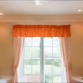 thumbnail image 2 of Solid Poplin Window Valance 58" Wide Orange, 2 of 6