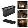 thumbnail image 2 of Foldable Baskets Organization Mesh Folding Fabric Baskets Lightweights Snacks Storage Baskets Foldable Organizer, 2 of 10
