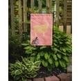 thumbnail image 2 of Carolines Treasures BB7974GF English Leicester Longwool Sheep Drapeau de Jardin à Carreaux Roses, 2 of 3