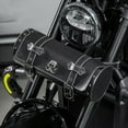 thumbnail image 6 of Yammee Motorcycle Roll Bag Motorbike Tool Bag Front Bag Front Fork Handlebar Bag Tool Saddlebag Storage Pouch, 6 of 14