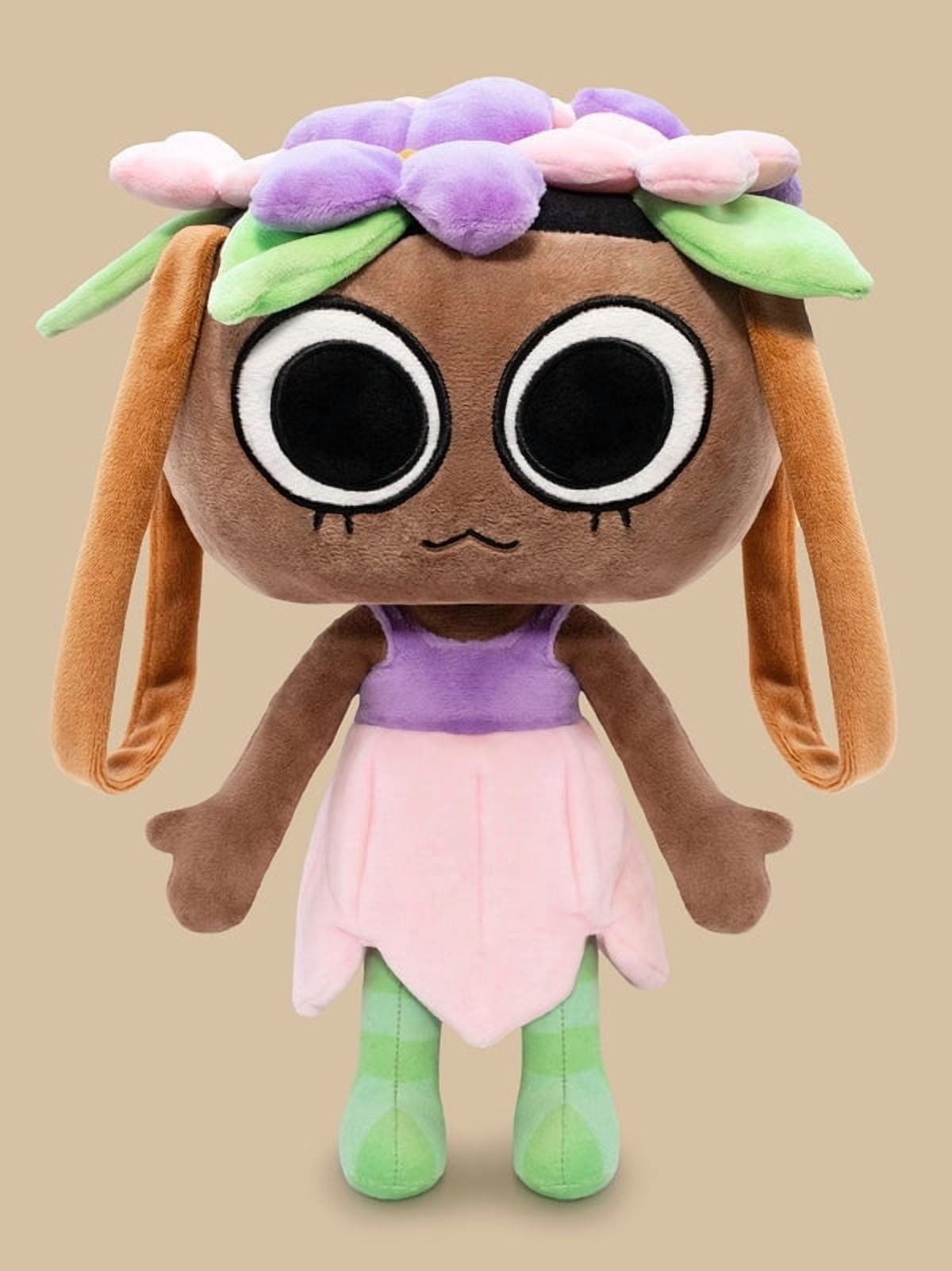 Bassie Deluxe 14 Inch Plush Stuffed Animal, Soft Character Plush Toy, Cute Collectible Plush Doll for Fans, Huggable Plush for Kids and Adults