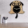thumbnail image 3 of Reloj de pared con forma de [vacío], un adorno moderno, ingenioso y práctico, ideal como decoración para la habitación de un niño o el salón., 3 of 4