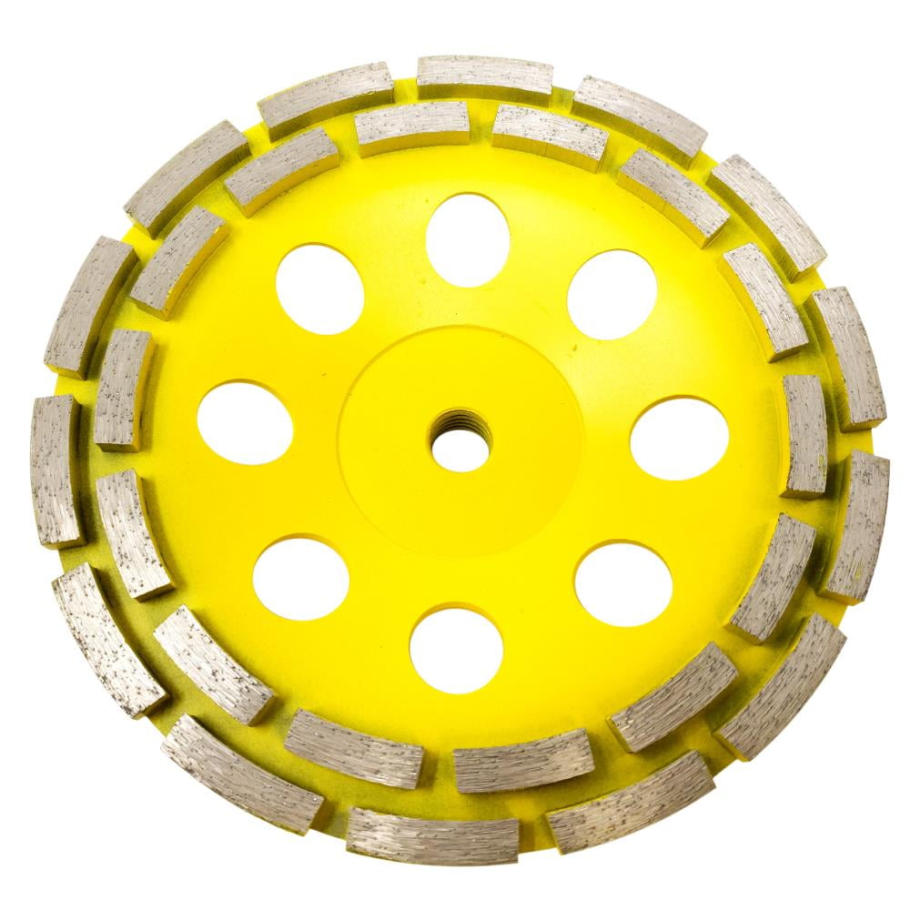 12 Segs 4 inch Concrete Turb Diamond Grinding Cup Wheel Disc Masonry Stone  L9C1 