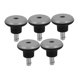 thumbnail image 3 of WEUVEB 5Ud Protectores Fijos Para Pies De Material PU Color Negro Antideslizantes, 3 of 4