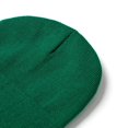 thumbnail image 3 of Gorro de conejito elástico de punto de invierno para niños de dos piezas Gorro forrado de satén para niños y niñas(Verde)(), 3 of 5