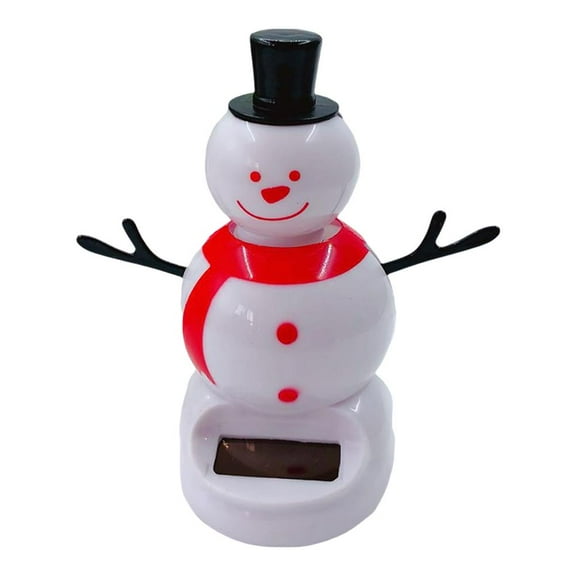 Chirstmas Solar Powered Dancing Toys, Solar Dancing Christmas Santa Snowman, Christmas Santa Solar Dancing Toy, Car Solar Christmas Decoration Car Dashboard Solar Powered Dancing Toy for Christmas