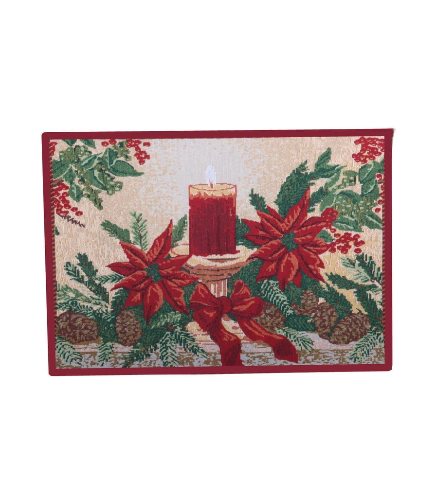 Bedding n more brown southwest bear rug in 3 sizes and hall runner Holiday Seasonal Tapestry Decorative Christmas Area Rug 19" X 27