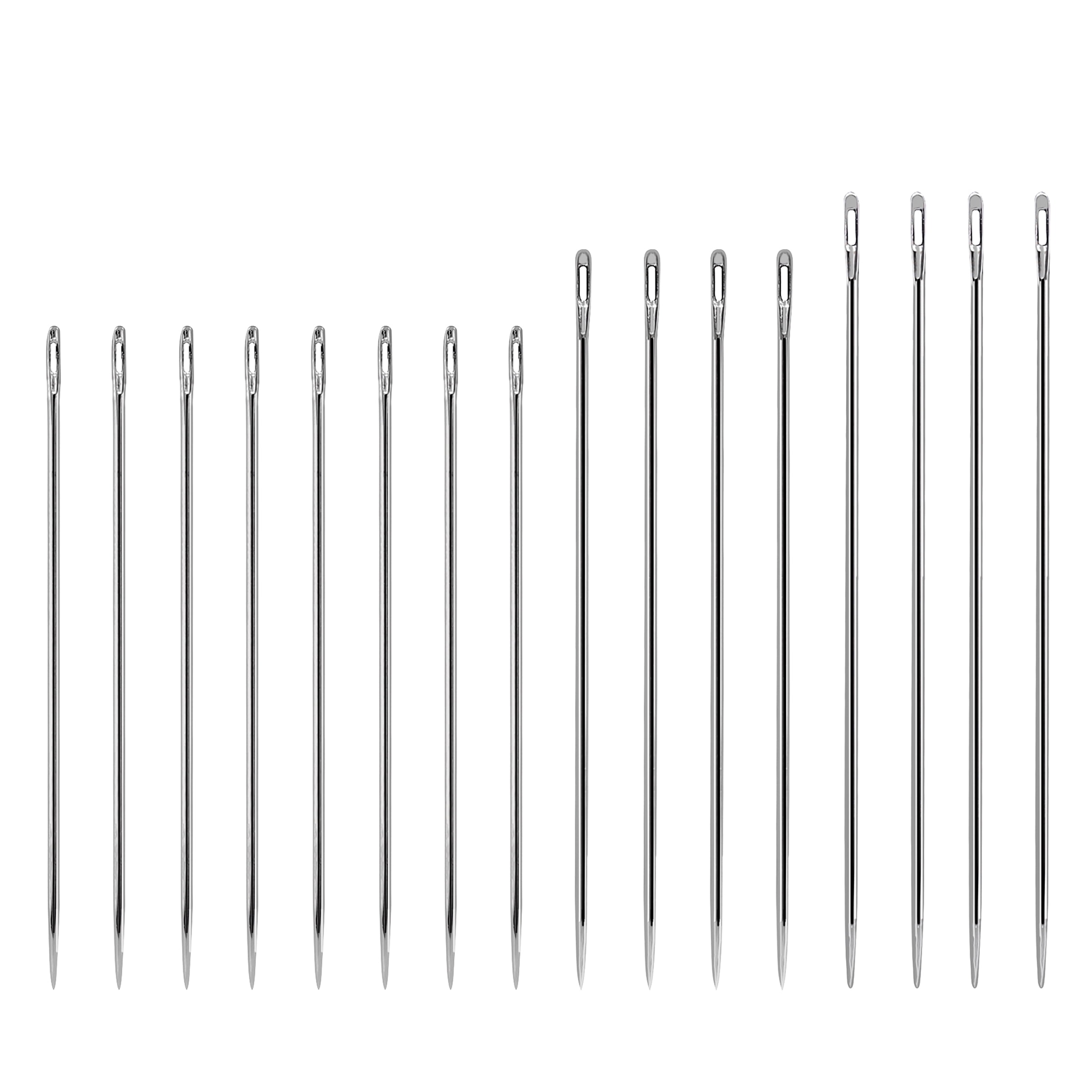 Hello Hobby Steel Sharps Hand Needles, Size 1/5, 16 Count