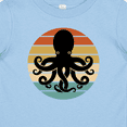 thumbnail image 4 of Inktastic Octopus Retro Vintage Sunset Boys or Girls Baby T-Shirt, 4 of 5