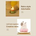 thumbnail image 5 of Good Luck Lotus Capybara Lamp Creative Cartoon Night Light yellow, 5 of 5
