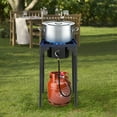 thumbnail image 5 of UBesGoo EX31-51 Portable Propane 75,000BTU Single Burner Outdoor Cooker Stove, Black, 5 of 7