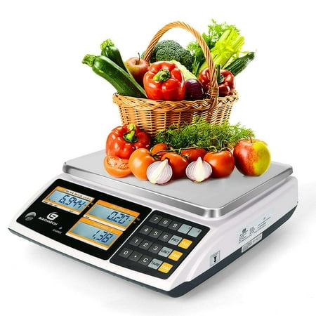 

Bromech NTEP Price Computing Scale for Commercial 60lb 0.01lb Division Legal for Trade Cod 21-001 Black