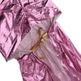 thumbnail image 4 of Capa Mago con Capuche Brillante Actuación Vestuario de Haloween Rosado, 4 of 6
