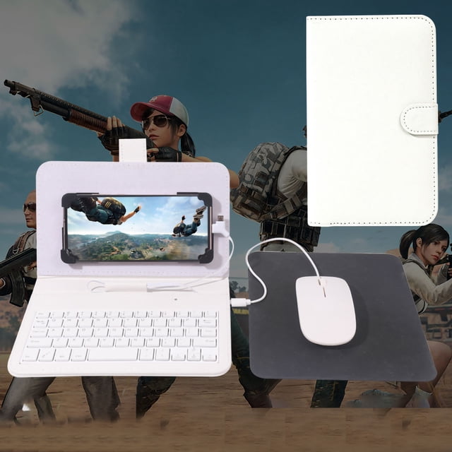 Funda para teclado de teléfono con patrón de dibujos animados, cubierta protectora de teclado de teléfono de PVC para teléfonos móviles, tabletas, color blanco
