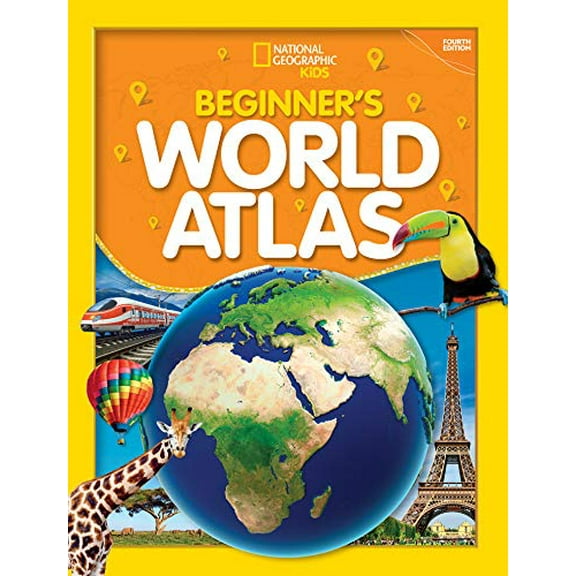 Pre-Owned National Geographic Kids Beginner's World Atlas (2019 update) Paperback