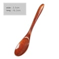 thumbnail image 2 of Utensilios de bambú, perfectos para mezclar y servir, mango largo reutilizable, juego de cucharas y palillos de bambú lavables para uso en restaurantes domésticos, peso cómodo, apto para, 2 of 3