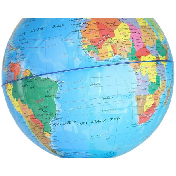 Globe Terrestre Gem World Globe 360d ° Rotation World Globe avec Support en  Métal Géographique Adulte Découverte Monde Jouets d'apprentissage