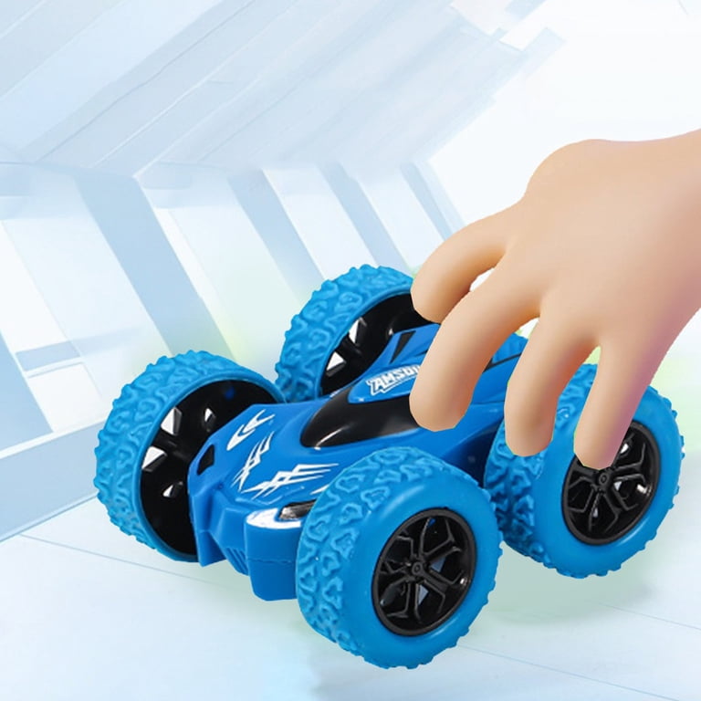 Voiture Télécommandée RC - 4 Roues Motrices, 360° Flip, Lumières - Pour Enfants à Partir De 3 Ans