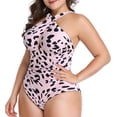 thumbnail image 1 of Trajes de baño para mujer Traje de baño de una pieza con control de abdomen y espalda cruzada al frente Traje de baño, 1 of 5