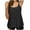 Black, variant on Enjoytime Womens Bathing Suits Tankini Swimsuits for Women Solid Color Tankini Top with Boyshorts Tummy Control Swimsuits for Women Athletic Swimwear