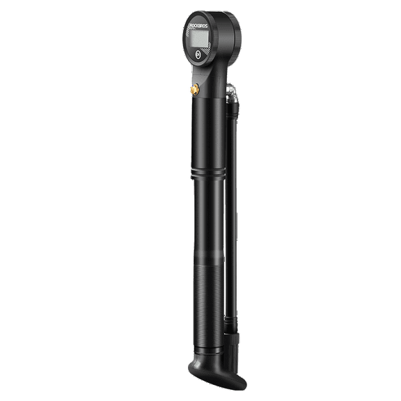 ROCKBROS Bicycle Electronic Air Pump,320PSI High Pressure Double Stroke,Portable Pump Universal Ame/Fr Valve Fit
