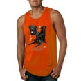 thumbnail image 1 of If It's Not a Black Lab It's Just a Dog Gift | Mens Dog Lover Graphic Tank Top, Orange, Large, 1 of 3
