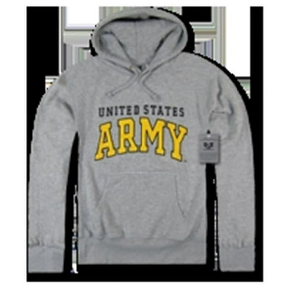 Rapid Dominance S46-ARM-HGR-04 Pullover Hoodies, Army, Heather Grey, Extra Large