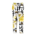 thumbnail image 6 of WTOBBY Plus Size Women's Short Sleeve Printed Scrubs Set, V-Neck with Pockets, Animal Floral Theme, 2-Piece Nursing Uniform, Medical Workwear for Healthcare Professionals,Yellow S, 6 of 6