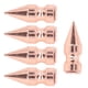 thumbnail image 1 of Clavos, 5 Piezas Oro Rosa 9x25 Mm Cono Clavos Tratamiento De Galvanoplastia Para La Decoración De Zapatos ANGGREK Spikes for Clothing, 1 of 8