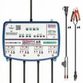 thumbnail image 2 of TecMate OptiMate 2 Duo x 4 Bank, TM-575, Bronze Series: 5-Step 4X 12V / 12.8V 2A Sealed Battery Charger & Maintainer, Blue, 2 of 2