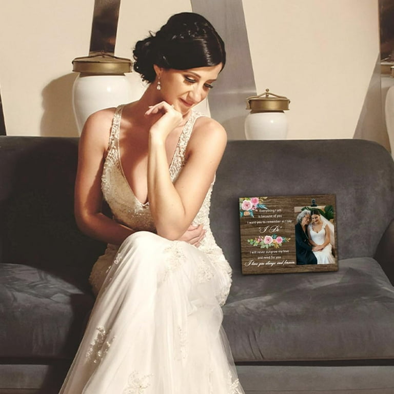 Everything I am is Because of You Picture Frame Memorial