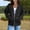 Black, variant on Women Fashion Solid Loose Hooded Zipper Hoodie Long Sleeve Jacket Long Jacket Tunic Drawstring Hoodie Sweatshirt Color Woman Hoodies Zip up Jacket Hooded Sweat Shirts Sweatshirts for Women