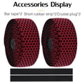 thumbnail image 4 of silicone bike breathable tie EVA elastic fixed fly handlebar tape pink, 4 of 10