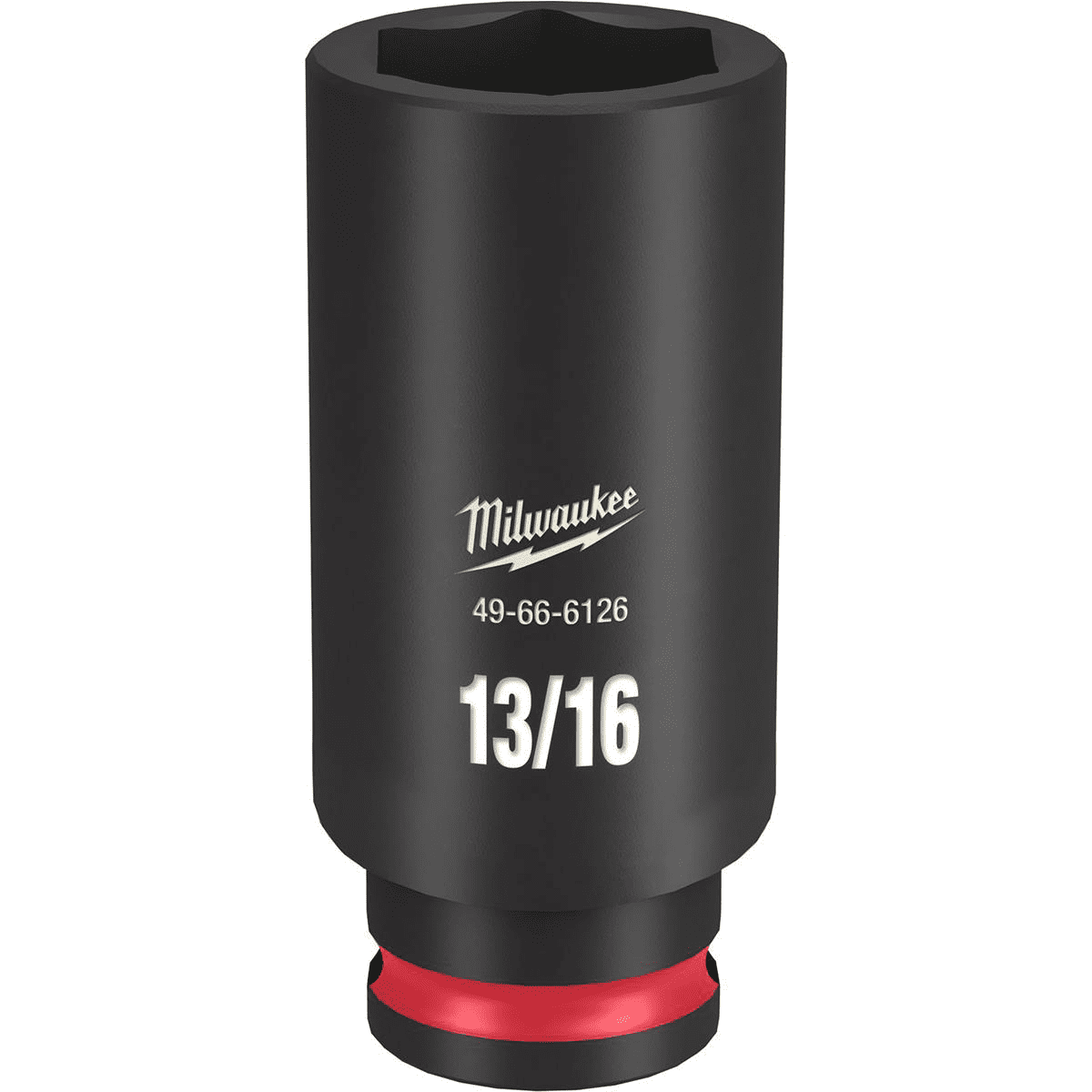 Milwaukee Tool SHOCKWAVE Impact Duty  3/8"Drive 13/16" Deep 6 Point Socket