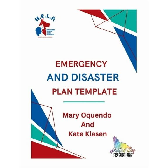 Emergency And Disaster Plan Template, (Paperback)