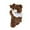 Coffee, variant on Teddy Bear Tissue Holder Accessories for Car Cute Animal Plush Hanging Decorative Tissue Storage for Home Office A (Coffee)