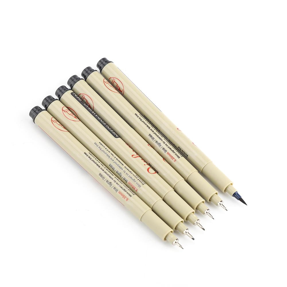Tebru Ink Brush Pens, Drawing Pens, Drawing Sketch Pigment Line Art