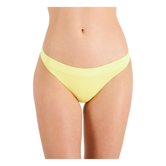 Roxy Womens Juniors Love Bikini Ribbed Solid Swim Bottom Separates